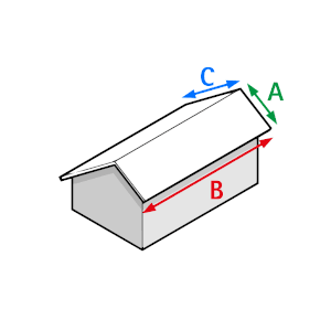 Dos pendientes asimétricas